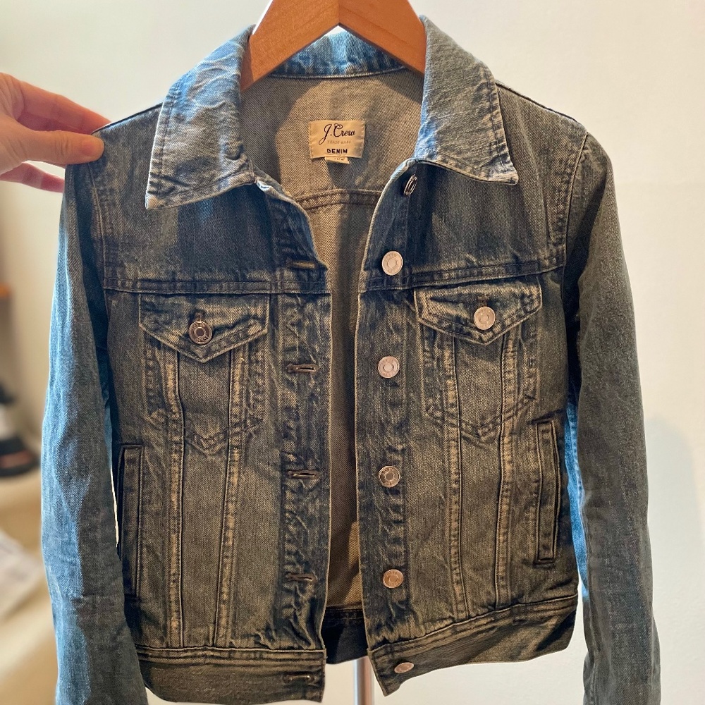J. Crew Light Wash Denim Jacket